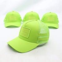 Neon green trucker 