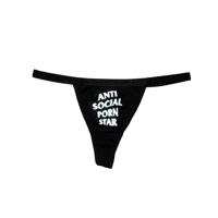 Image 3 of ANTI       SOCIAL        STAR        CROPPED       HOODIE              