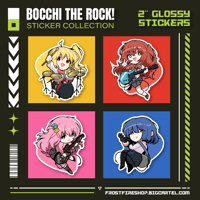 Image 1 of Bocchi the Rock! - Sticker Collection