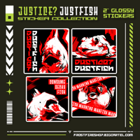 Image 1 of JUSTICE? JUST FISH - Sticker Collection