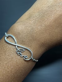 Image 2 of Infinity Love Bracelet