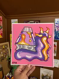 Lava Lamp Snail Prints