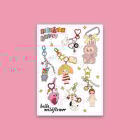 Trinket Lover Sticker Sheet