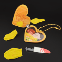 Image 1 of UTDR — Best Friends Forever Locket Charm