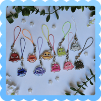 Image 1 of repo mini semibots ❄️ epoxy phone charms