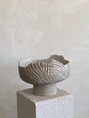 RIPPLES pedestal bowl