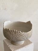 RIPPLES pedestal bowl