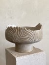 RIPPLES pedestal bowl