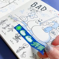 Image 2 of Bad Egg Blue Washitape