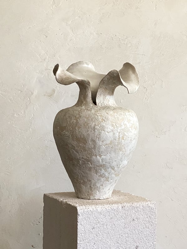 STONE light organika vase I
