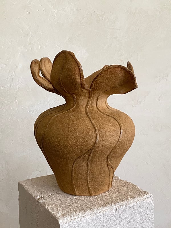 RIDGES BLOOM vase medium