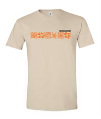 Image 2 of Bran New-Tikiyaki Orchestra Double-Sided Print t Tan Tee