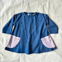 Image 2 of DENIM DRESS