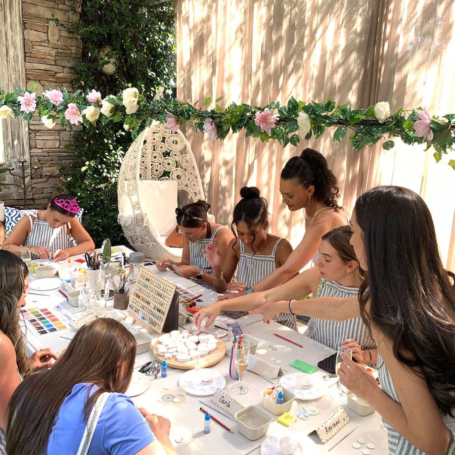 Image of DECORATING PORCELAIN JEWELLERY WORKSHOP / coming soon in Jan