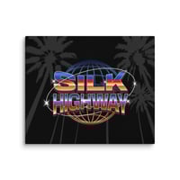 Image 1 of SILK HIGHWAY GLOBAL (20"x24")