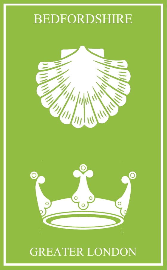 Image of Ceremonial County Series Vol.XVIII - Bedfordshire | Greater London 
