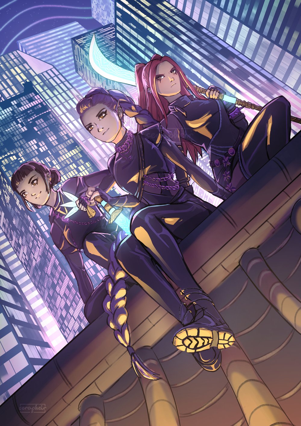 Image of K-Pop Demon Hunters - Print