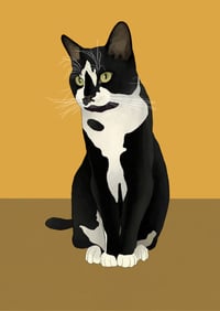 Image 1 of Digital Pet Portrait Service