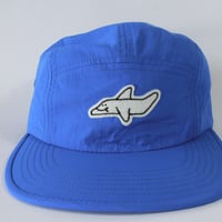 Image 1 of Eddy airplane - 5 panel cap (royal light blue)
