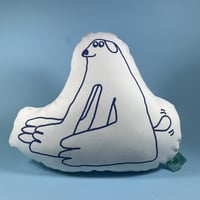 Image 3 of Doggo the dog soft sculpture