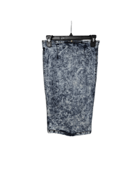 Image 1 of Acid Wash Size M Pencil Skirt