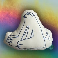 Image 1 of Doggo the dog soft sculpture
