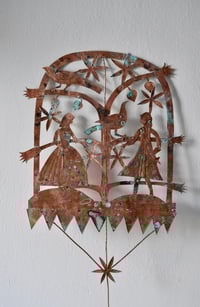Image 1 of Folk couple in tree