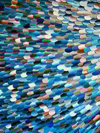 Image 3 of 🔴'Azure stellae 6' - 180x90cm, Framed in OAK