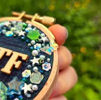 Image 3 of WTF - Bead Embroidery