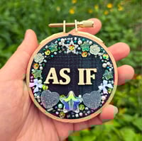Image 1 of As If - Bead Embroidery