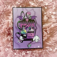 Image 2 of Monster Claw Machine colab print 