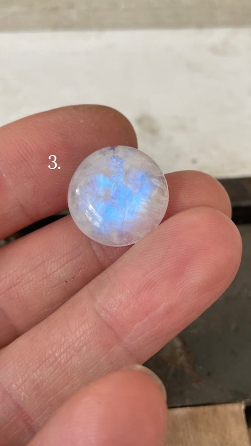 Image of MADE TO ORDER MOONSTONE STATEMENT RING