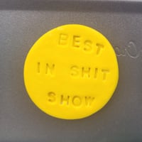 Shit Show Magnet Yellow