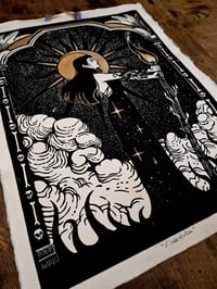 Image 2 of Linogravure "L'incantation"