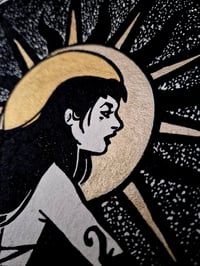 Image 3 of Linogravure "L'incantation"