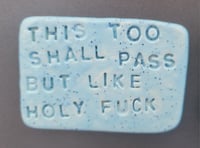 Image 1 of Holy F*uck Magnet Light Blue 