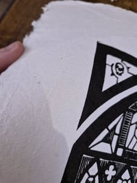 Image 3 of Linogravure "La Mort"