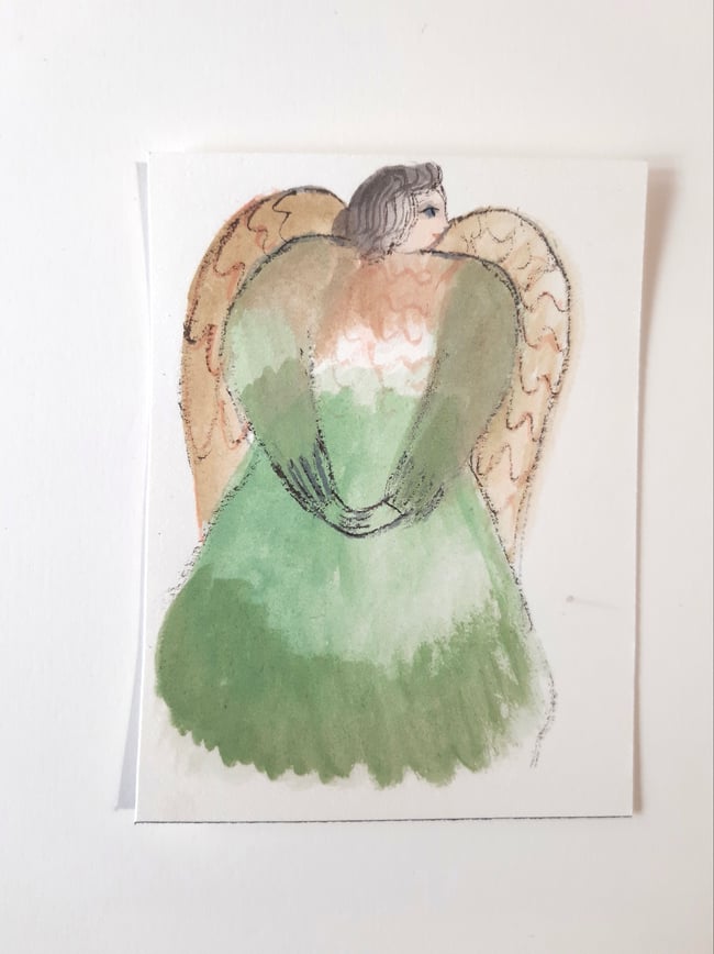 SALE Little Angel 2 ~ Original artwork