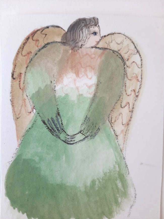 SALE Little Angel 2 ~ Original artwork