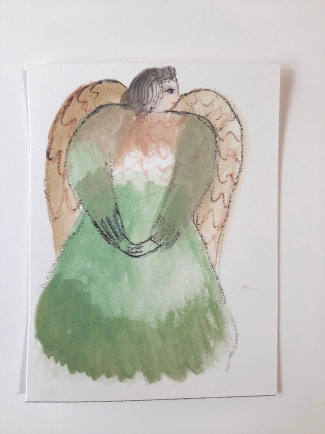 SALE Little Angel 2 ~ Original artwork