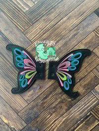 Image 1 of Neon BF Shoe Wings
