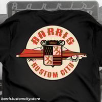 Barris Kustom City Round Logo