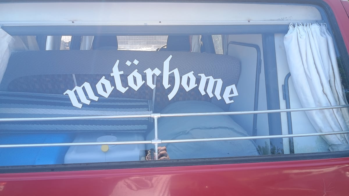 Image of MOTORHOME camper graphic