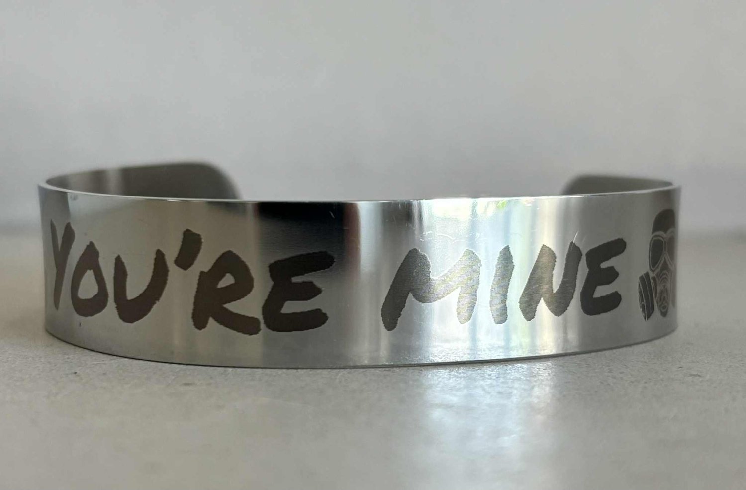 Image of Officially licensed you're mine little stranger cuff bracelet