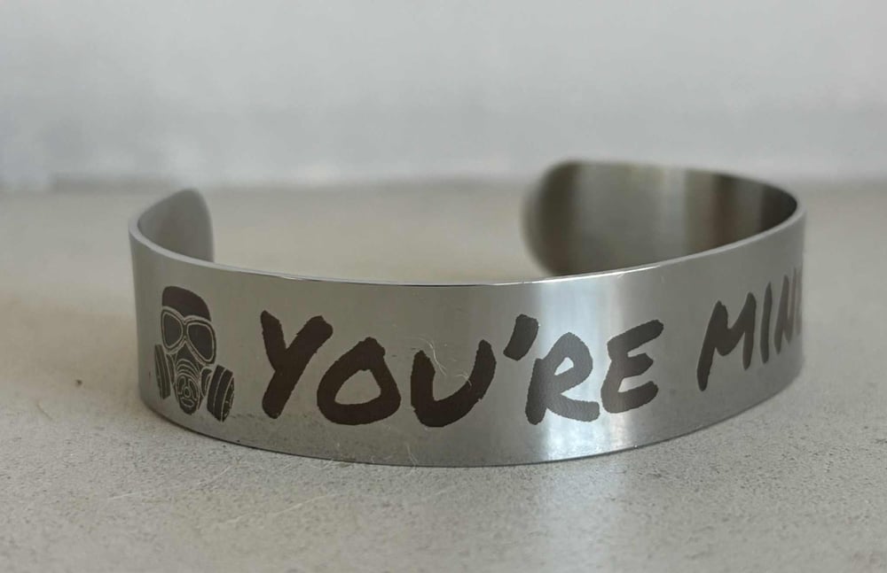 Image of Officially licensed you're mine little stranger cuff bracelet
