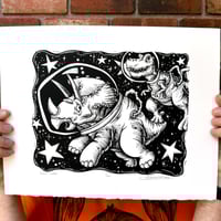Space Chase Limited Edition Print