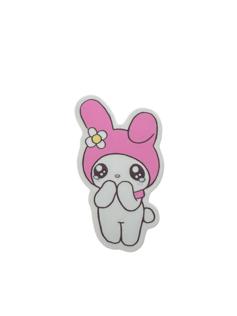 Image of crying my melody sticker