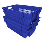 Image 2 of 24x16x8 Vented Stack-&-Nest Tote SN2416082221000