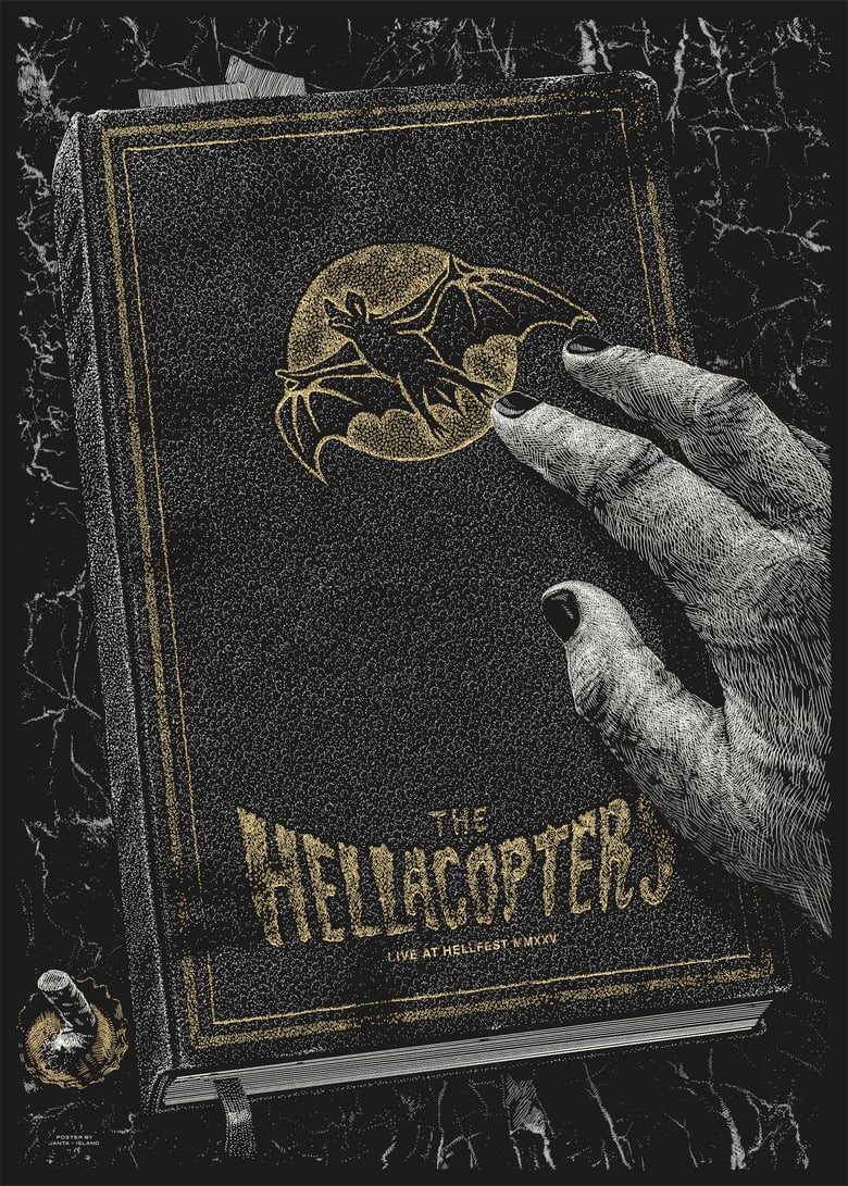 Image of The Hellacopters - Live at Hellfest« Gig Poster