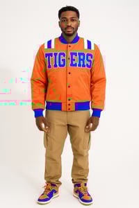 TIGERS SATIN JACKET